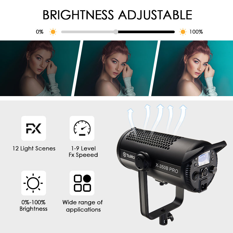 X-350B PRO Bi-Color LED Video Light
