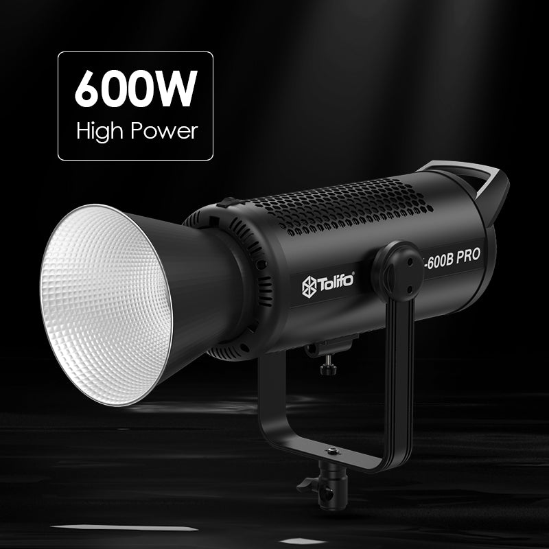 Tolifo X-600B PRO 540W Bi-color LED COB Video Light for Film & Photography