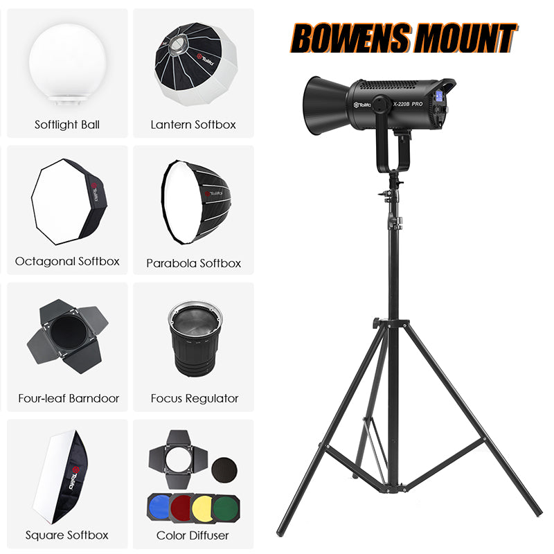 X-220B PRO Bi-Color LED Video Light