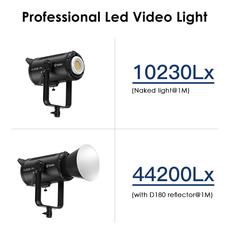 X-220B PRO Bi-Color LED Video Light