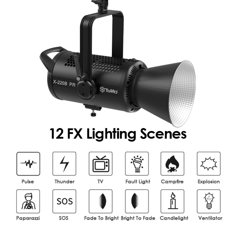 X-220B PRO Bi-Color LED Video Light