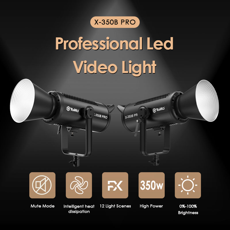 X-350B PRO Bi-Color LED Video Light