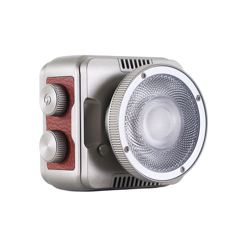 Tolifo PL-40RGB COB LED Video Light – Pocket-Size RGBWW Creator Kit Including Lamp, Lens, Magnetic Barndoor, Dome Diffuser and Hardcase with App Control, Mini Bowens Mount & 20 FX Modes
