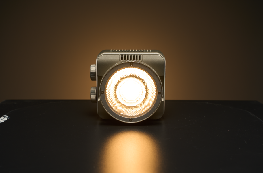 Tolifo PL-40RGB COB LED Video Light – Pocket-Size RGBWW Creator Kit Including Lamp, Lens, Magnetic Barndoor, Dome Diffuser and Hardcase with App Control, Mini Bowens Mount & 20 FX Modes