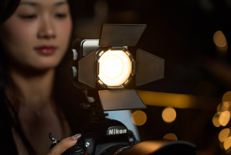 Tolifo PL-40RGB COB LED Video Light – Pocket-Size RGBWW Creator Kit Including Lamp, Lens, Magnetic Barndoor, Dome Diffuser and Hardcase with App Control, Mini Bowens Mount & 20 FX Modes