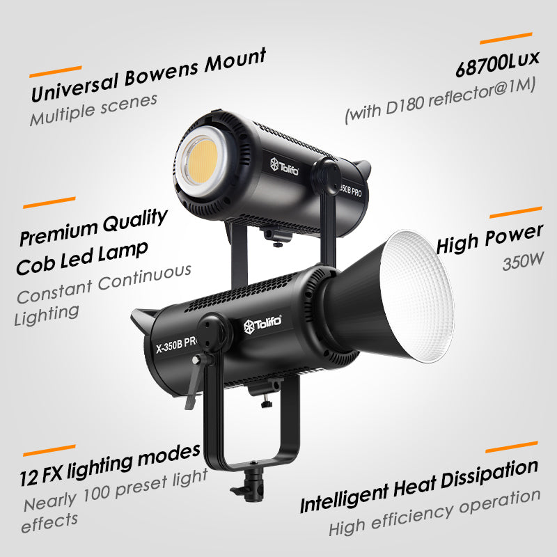 X-350B PRO Bi-Color LED Video Light