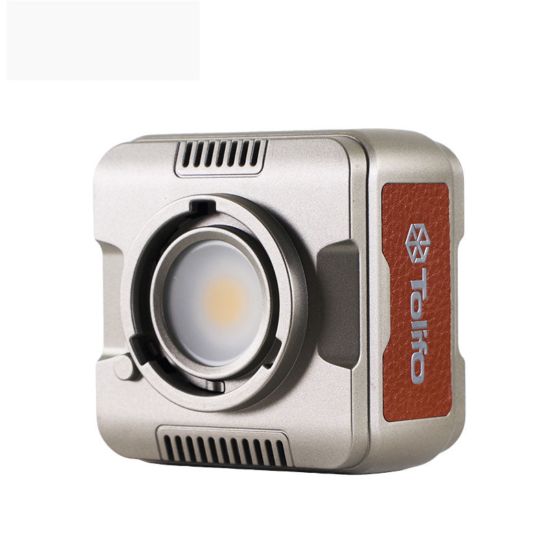 Tolifo PL-40RGB COB LED Video Light – Pocket-Size RGBWW Creator Kit Including Lamp, Lens, Magnetic Barndoor, Dome Diffuser and Hardcase with App Control, Mini Bowens Mount & 20 FX Modes