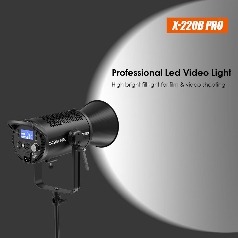 X-220B PRO Bi-Color LED Video Light