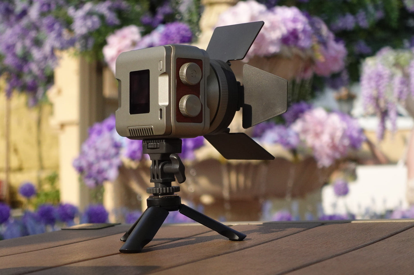Tolifo PL-40RGB COB LED Video Light – Pocket-Size RGBWW Creator Kit Including Lamp, Lens, Magnetic Barndoor, Dome Diffuser and Hardcase with App Control, Mini Bowens Mount & 20 FX Modes