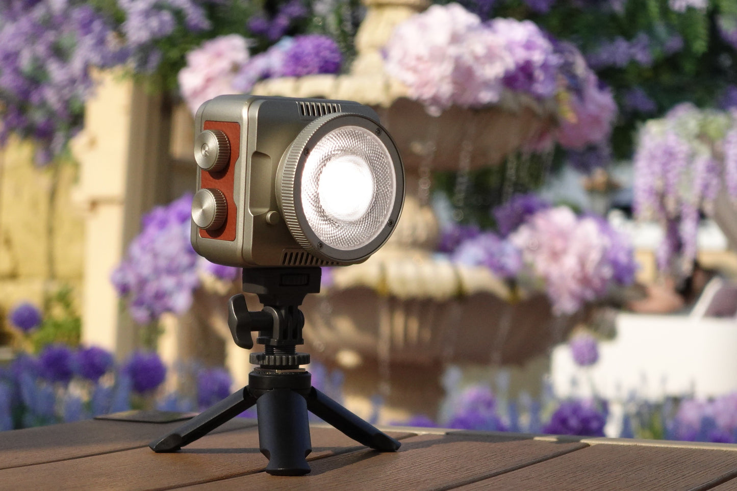 Tolifo PL-40RGB COB LED Video Light – Pocket-Size RGBWW Creator Kit Including Lamp, Lens, Magnetic Barndoor, Dome Diffuser and Hardcase with App Control, Mini Bowens Mount & 20 FX Modes