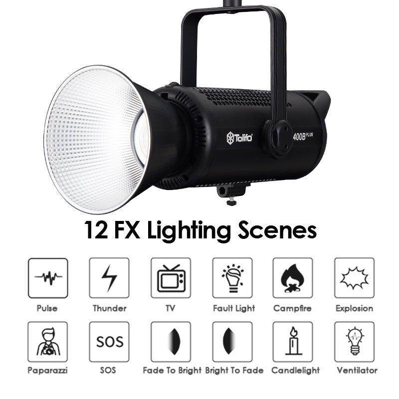 X - 400B Plus Bi - Color LED Video Light - tolifo led light