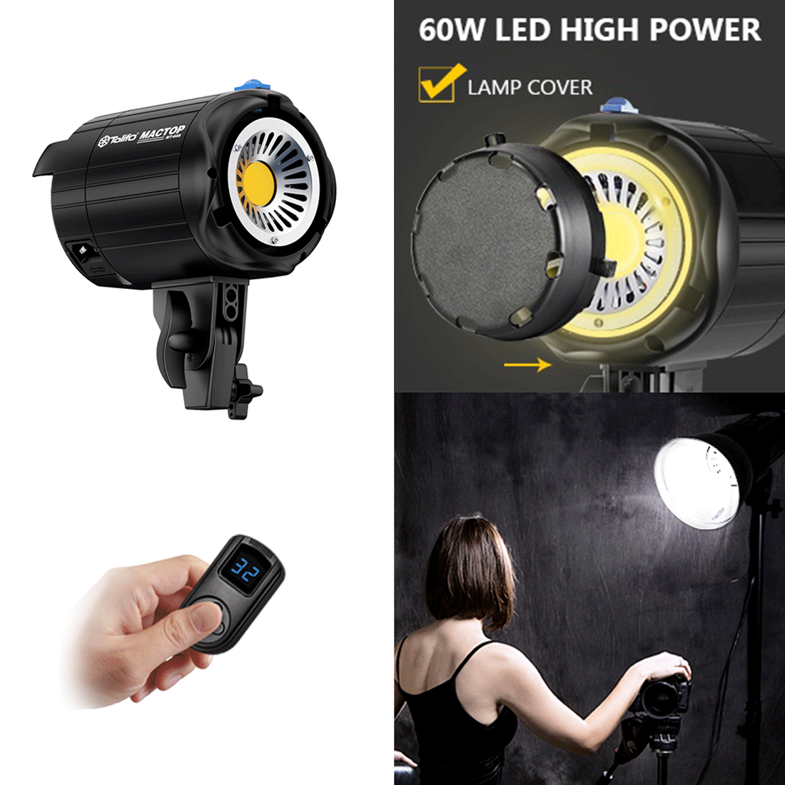 MT-60S LED Video Light Daylight