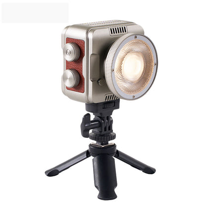 Tolifo PL-40RGB COB LED Video Light – Pocket-Size RGBWW Creator Kit Including Lamp, Lens, Magnetic Barndoor, Dome Diffuser and Hardcase with App Control, Mini Bowens Mount & 20 FX Modes