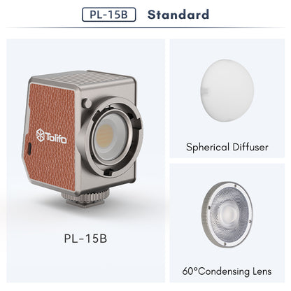 Tolifo PL-15B Portable 15W Bi-Color Pocket LED Light