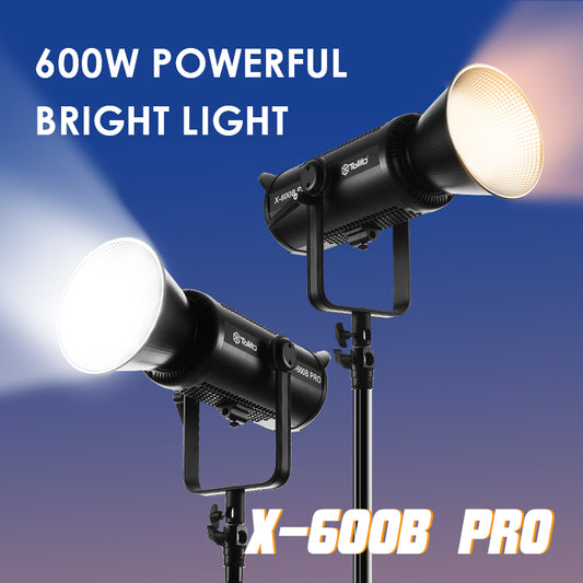 Tolifo X-600B PRO 540W Bi-color LED COB Video Light for Film & Photography