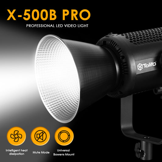 X-500B PRO Bi-Color LED Video Light