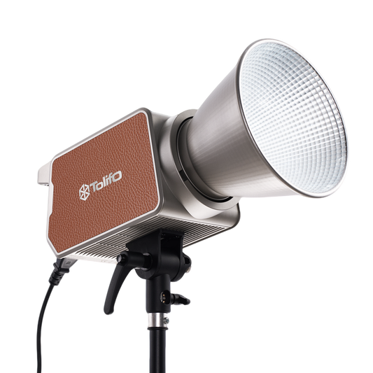 Tolifo PL-550B Professional 550W LED Video Light – Bi-Color 2700-6500K, CRI 96, Ultra Bright, DMX & App Control, Bowens Mount