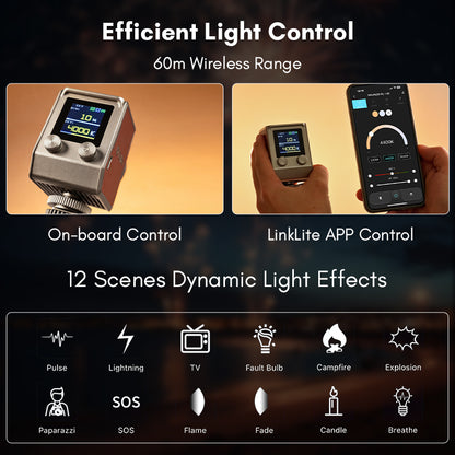 Tolifo PL-15B Portable 15W Bi-Color Pocket LED Light
