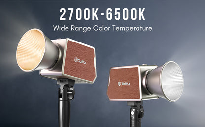 Tolifo PL-60B 60W Rechargeable PalmLED Video Light 2700-6500K Continuous Lighting