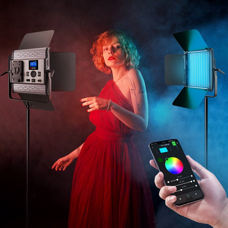 GK - S100RGB LED Light Panel - tolifo led light