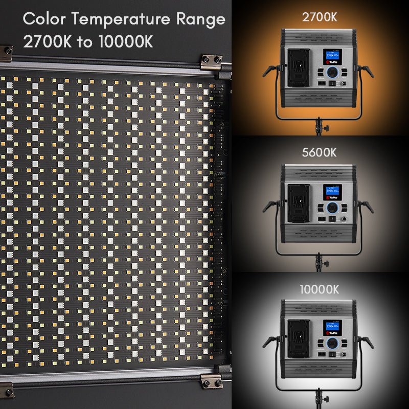 GK - S100RGB LED Light Panel - tolifo led light