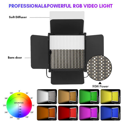 GK - S100RGB LED Light Panel - tolifo led light