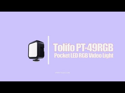 PT-49RGB Portable Camera Light