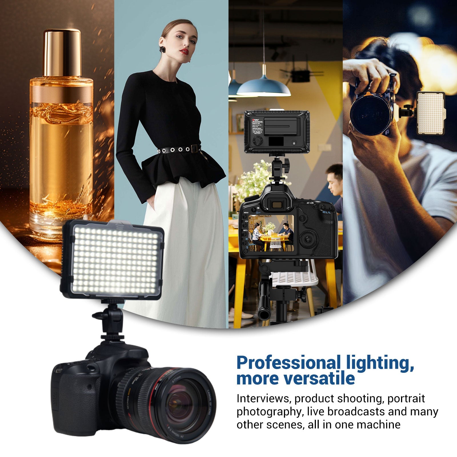 PT - 176S LED Video Light - tolifo led light