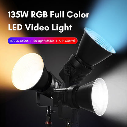 SK - 135VR RGB COB Video Light - tolifo led light