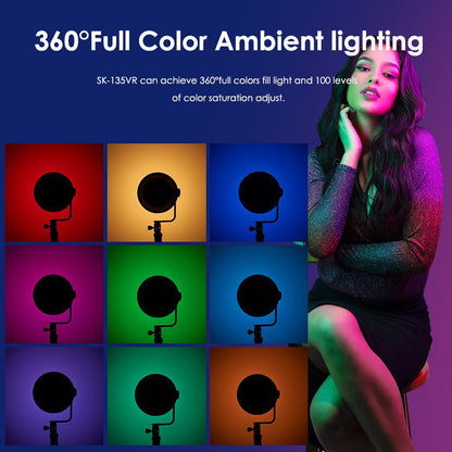 SK - 135VR RGB COB Video Light - tolifo led light