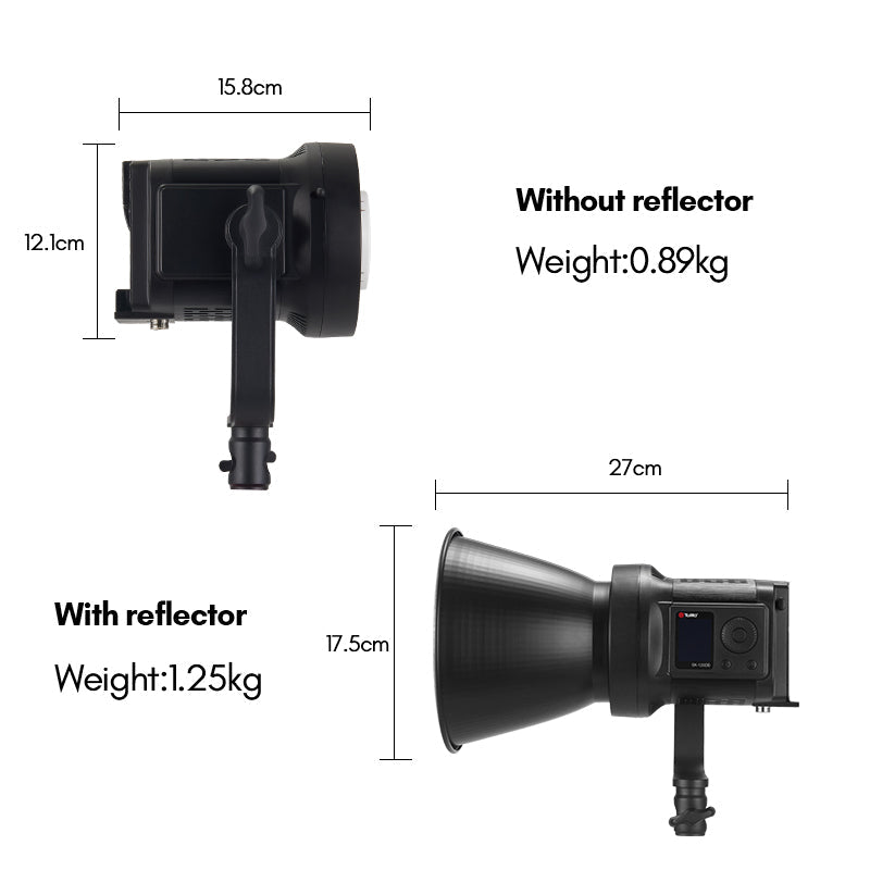 SK - 135VR RGB COB Video Light - tolifo led light