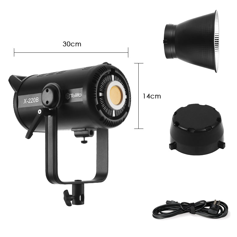 X - 220B Bi - Color LED Video Light - tolifo led light
