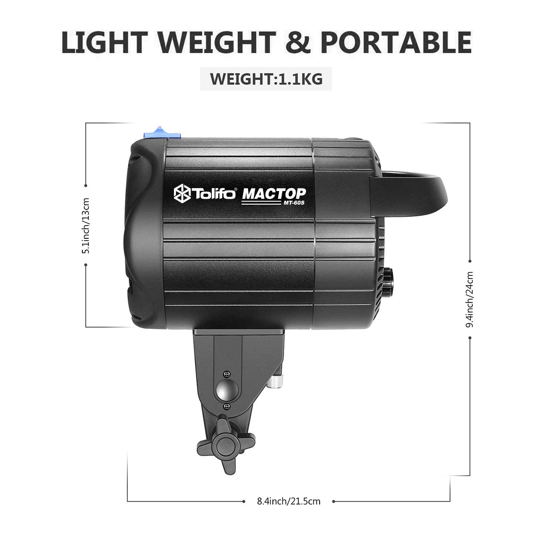 MT-60S LED Video Light Daylight
